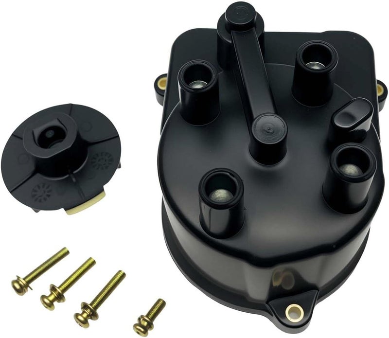 HYNYHT Ignition Distributor Cap and Rotor Kit Set 30102-P54-006 Compatible with 1998-2002 Accord 1992-2000 Civic 1994-1997 Civic del Sol 1997-2001 CR-V 1992-2001 Integra - Image 2